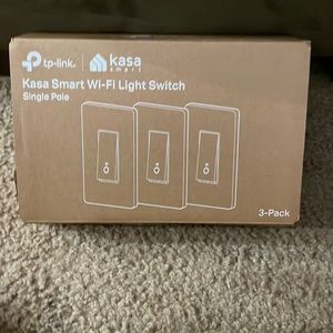 Kasa TP smart wifi light switches